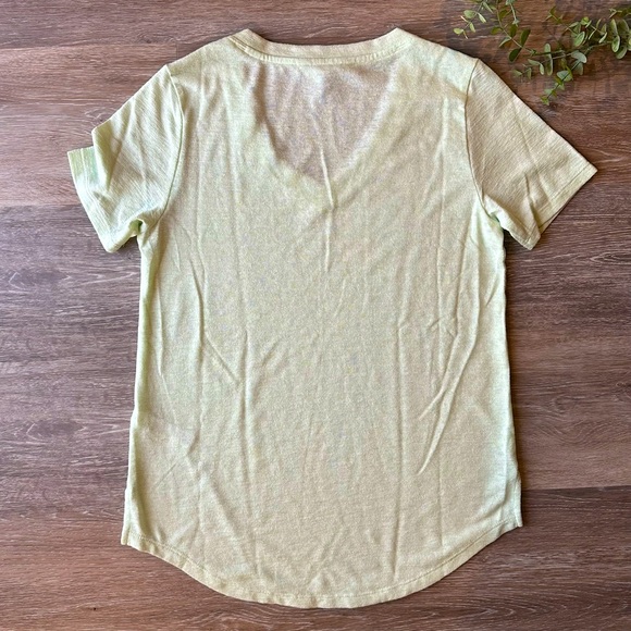 Athleta Breezy Scoop V Neck Tee - Picture 3 of 5